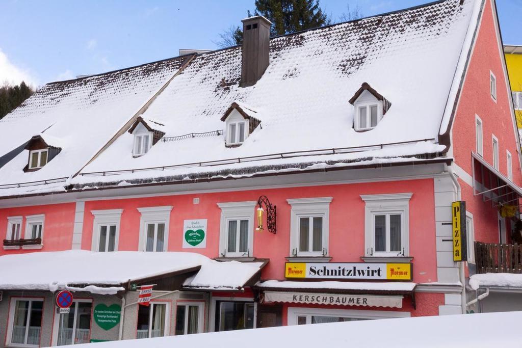Bed & Breakfast Goldener Stiefel Mariazell Exterior photo