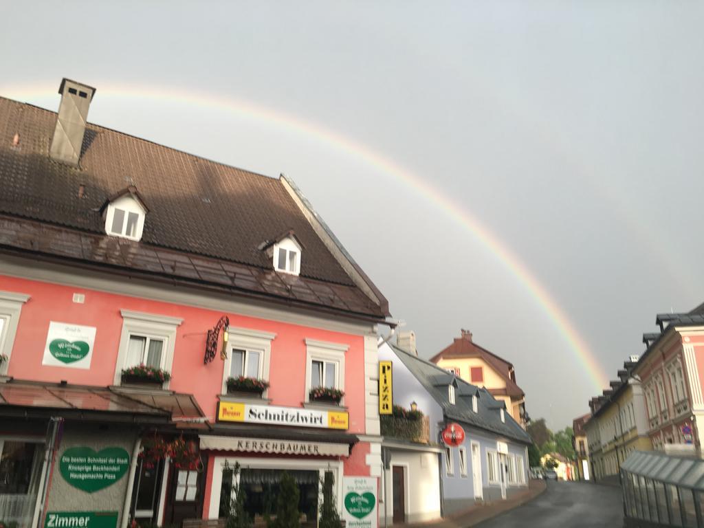 Bed & Breakfast Goldener Stiefel Mariazell Exterior photo